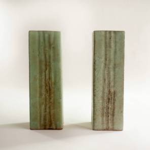 A Pair ofCeramic Vases 